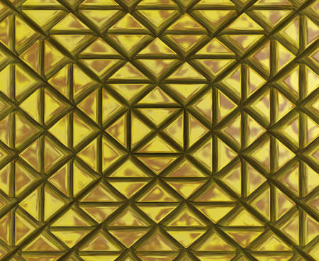 3D Forms and shapes Background with shiny and distorted triangles Coverの写真素材