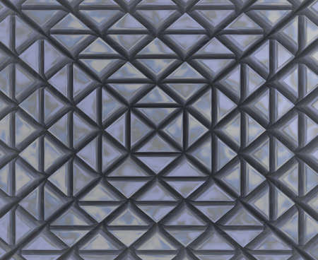 3D Forms and shapes Background with shiny and distorted triangles Coverの写真素材