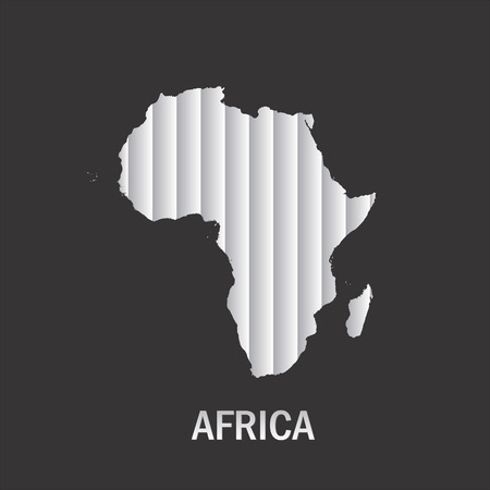 Map of Africaのイラスト素材