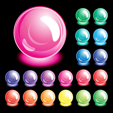 Set of buttons. のイラスト素材