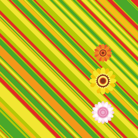 Easter stripe background - an illustration for your design project.のイラスト素材