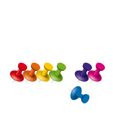  Thumbtack, mesh - Illustration for your designのイラスト素材