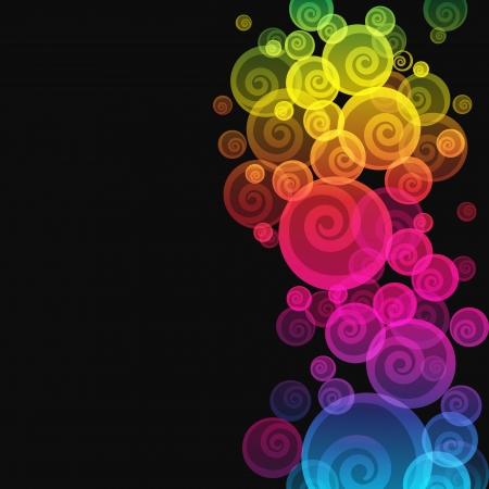 Abstract colorful background. Illustration for your design. のイラスト素材