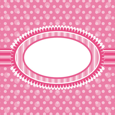 Template frame design for greeting card のイラスト素材