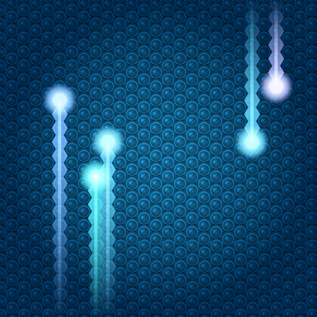 Techno Electric texture. Illustrationのイラスト素材