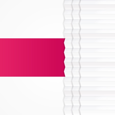 Abstract origami paper tape, vector background.のイラスト素材