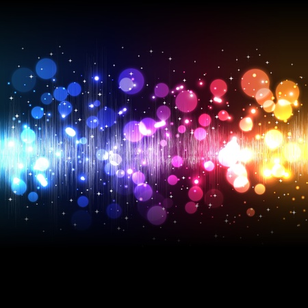 Vector music equalizer waveのイラスト素材