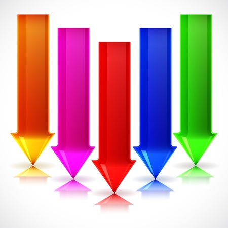 vector arrows のイラスト素材