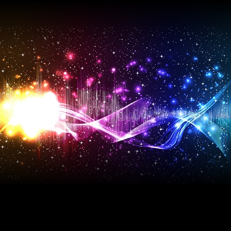 music equalizer waveのイラスト素材