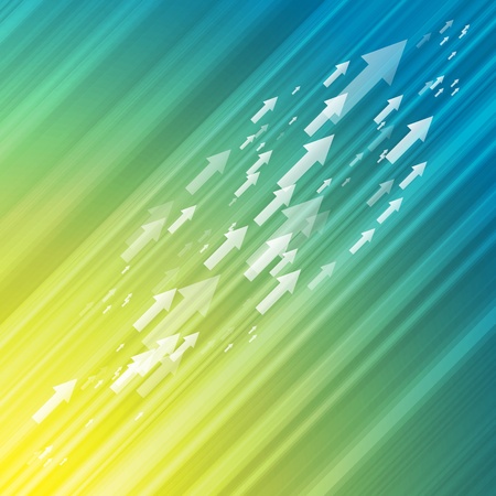 Stripe arrow background