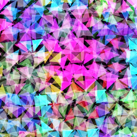 Colorful Mosaic Abstract Vector Background 