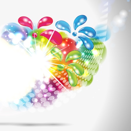 Vector splash backgroundのイラスト素材