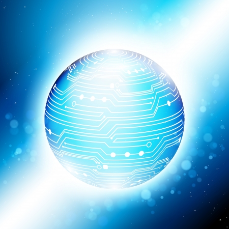 Abstract technology backgroundのイラスト素材