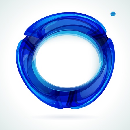 Speech blue bubble vector backgroundのイラスト素材