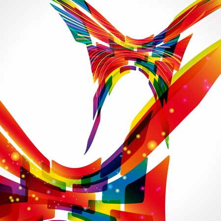 Multicolor abstract bright background. Elements for design.のイラスト素材