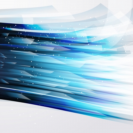 abstract turquoise design elements on a light background のイラスト素材