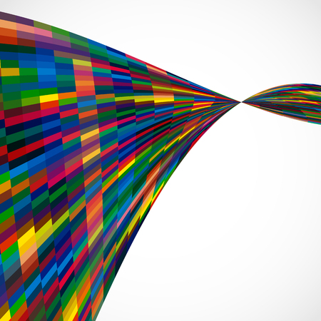 Multicolor abstract  background with bright elements for design.のイラスト素材