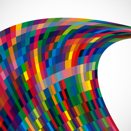 Multicolor abstract  background with bright elements for design. Eps10.のイラスト素材