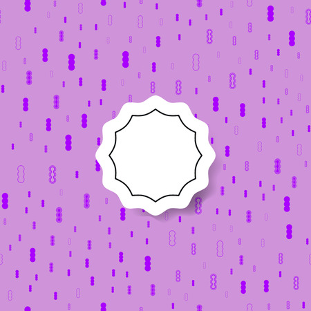 Bright material color set, cards with abstract geometric elements, patterns fashion trend.のイラスト素材