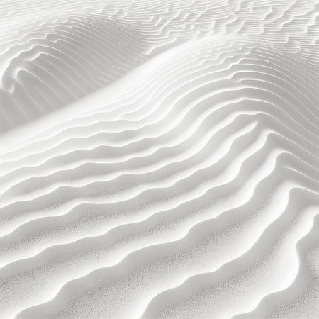 white sand waves background, ai generationの素材