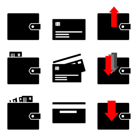 Pay icon setのイラスト素材
