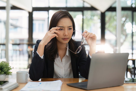 Administrator business people financial inspector making report calculating balance. Internal Revenue and Accounting conceptの写真素材