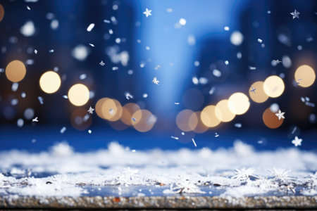 Christmas or Happy New Year background. Generative AIの素材