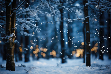 Christmas or Happy New Year background. Generative AIの素材