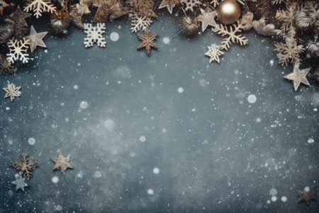 Christmas or Happy New Year background. Generative AIの素材