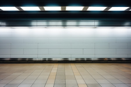 Mockup Advertisement billboard. Background Generative AIの素材