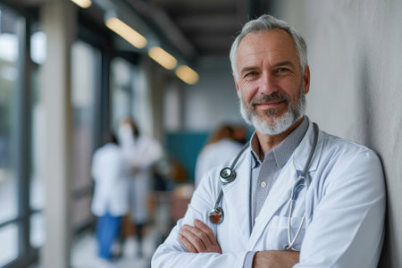 Close up Doctor. healthcare worker concept. Generative AIの素材