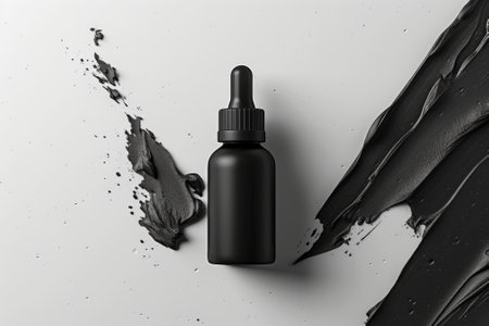 Serum bottle and skincare. cosmetic concept. Generative AIの素材