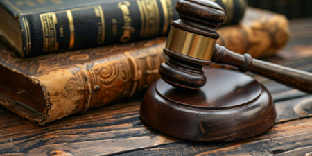 A lawyer in a suit is writing in a bookの素材