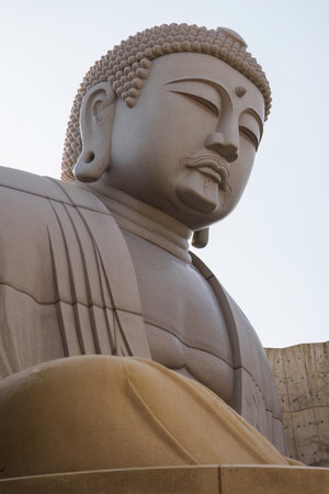JAPAN - MAY 1, 2024: Buddhist shrine at Makomanai Takino Cemetery, Sapporo, Hokkaidoのeditorial素材