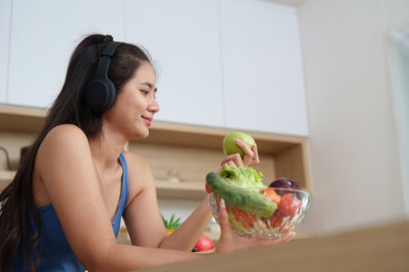 Food Wellness: Choosing Fresh Produce for a Healthy Lifestyleの写真素材