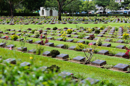 Kanchanaburi War Cemeteryのeditorial素材