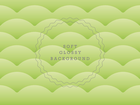 Colorful geometric seamless repetitive soft glossy curvy waves pattern texture background  Vector graphic illustration のイラスト素材