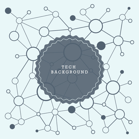 High tech abstract background.のイラスト素材