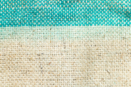 Natural burlap hessian sackingの写真素材