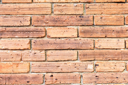 Red brick wall texture