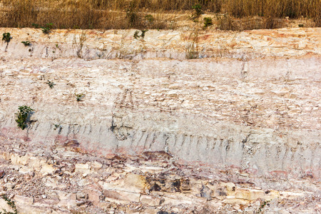 texture layers of earthの写真素材