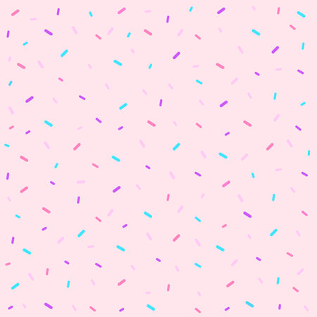 Memphis seamless pattern. Sprinkles background.Vector Illustration.のイラスト素材