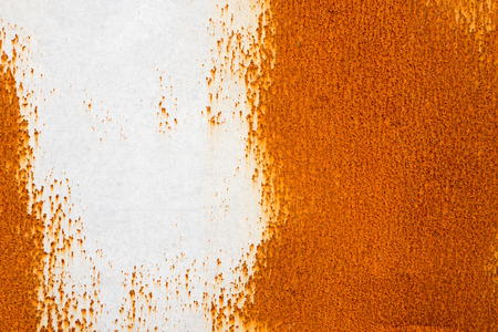 Aged Rusty Bronze Metal Backgroundの写真素材