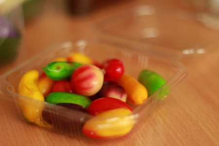 Deletable imitation fruitsの写真素材