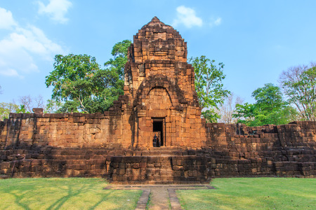 Mueang Sing Castle Park, Historical Park and Ancient Castle in Thailand の写真素材