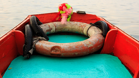 Mental Health Care and Psychology Help Represented by a Boat の写真素材