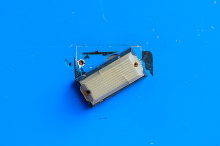 Broken turn light.の写真素材