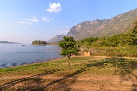 Scenic view of lake.の写真素材