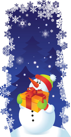  Vector Christmas cardのイラスト素材