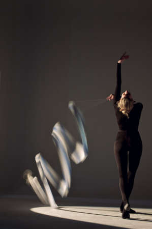 Moving Standing Stillの写真素材